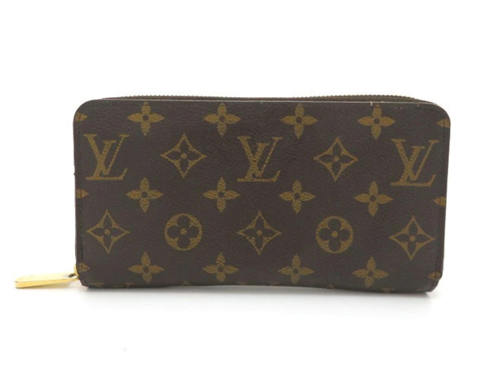 LOUIS VUITTON Long Wallet Zippy Rose Pink Ballerine Monogram